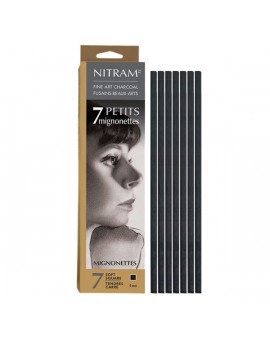 Nitram Fine Art Charcoal Bâton Mignonettes (4mm)