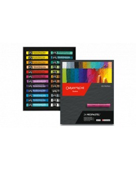 Caran d'Ache Neopastel set 24 oliepastels