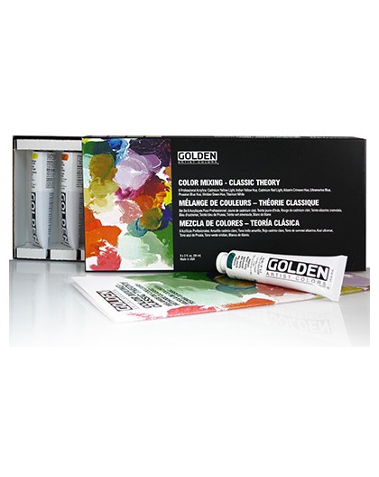 Golden Color Mixing Classic Theory - Professional Heavy Body Acrylic