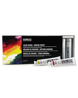 Golden Color Mixing Modern Theory - Professional Heavy Body Acrylic