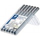 Staedtler pigment liner box 4+2 gratis