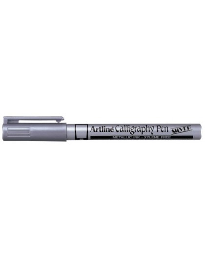 Arline Calligraphy Pen Metallic silver 2.5mm
