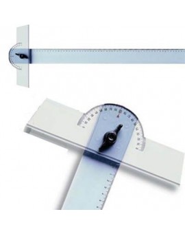 Arda plastic T-lat met verstelbare kop - 70 cm