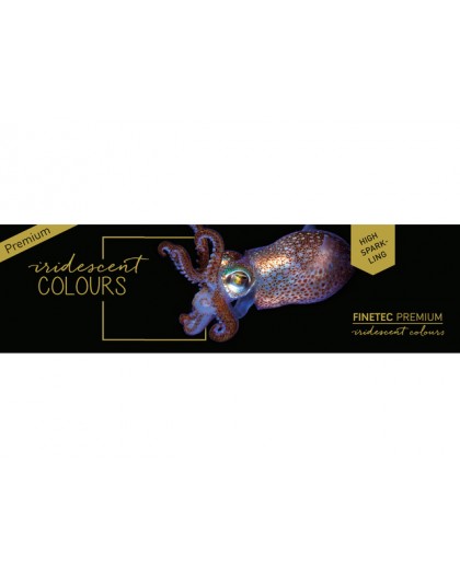 Finetec Premium Iridescent, aquarelverf set van 6 kleuren