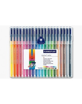 Staedtler Triplus Color - set 20 viltstiften