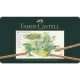 Faber-Castell - Pitt Pastelpotloden in metalen etui - set 36