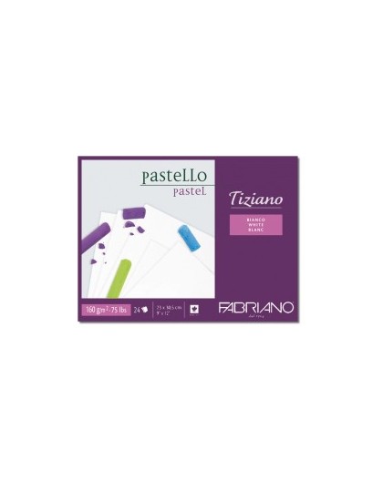 Fabriano Tiziano Pastello bloc - Bianchi (23x30,5cm)