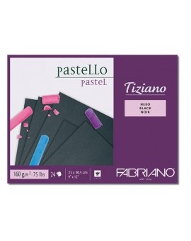 Fabriano Tiziano Pastello bloc - Neri (23x30,5cm)