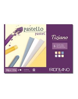 Fabriano Tiziano Pastello bloc - Tenui (21x29,7cm)