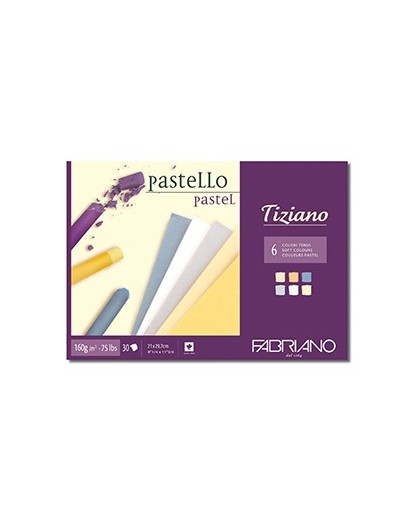 Fabriano Tiziano Pastello bloc - Tenui (21x29,7cm)