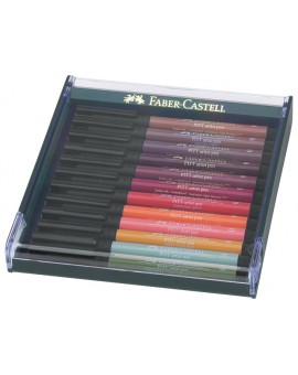 Faber-Castell Pitt Artist Brushpen - set aardekleuren