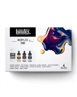 Liquitex Ink! Pouring Medium Set Deep Colours 3x30ml