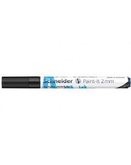Schneider Acryl Marker Paint-it 2mm - zwart