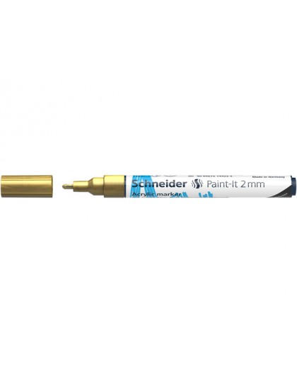 Schneider Acryl Marker Paint-it 2mm - goud