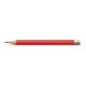 3 reservepotloden voor Perfect Pencil India Red