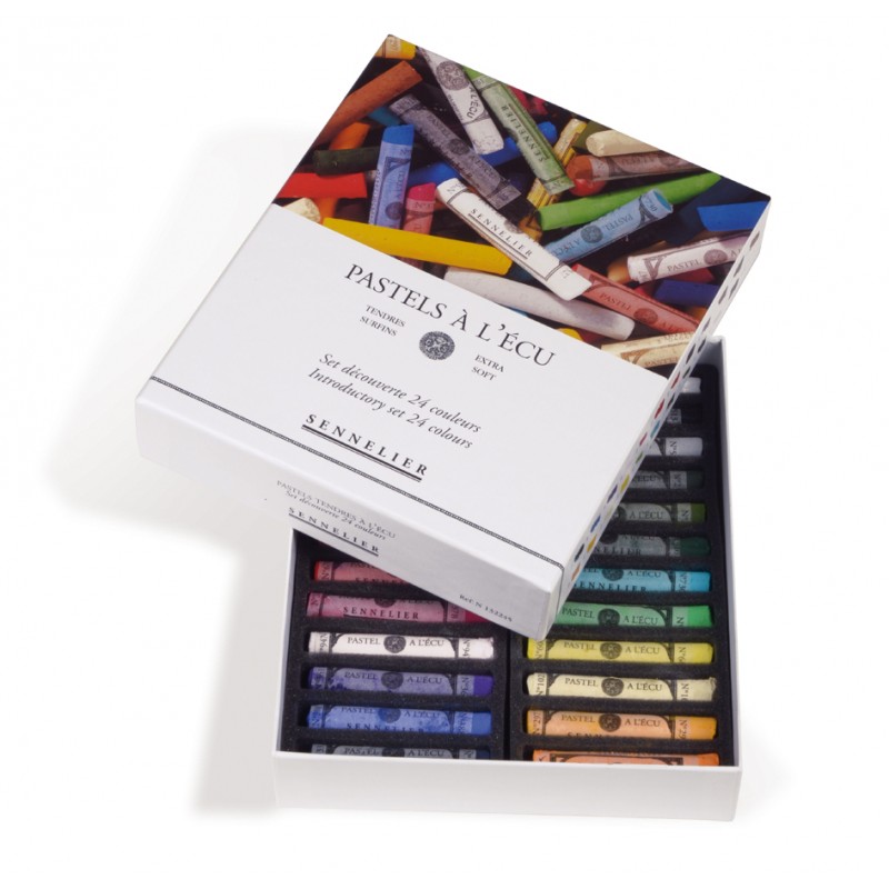 Pastels Tendres Sennelier – Lot 30 Demi-pastels | Artiste, Dessin, Création Artistique, Haute Pigmentation