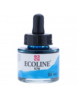 Ecoline 30ml - hemelsblauw cyaan