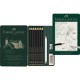 Faber-Castell - Pitt Graphite Matt etui met 8 potloden (HB-14B) + accessoires