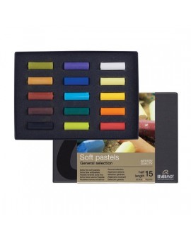 Rembrandt softpastel set 15 halve pastels