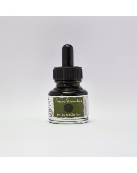 Olijfgroen 813 - Sennelier schellak inkt 30ml