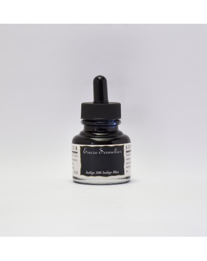 Indigoblauw 308 - Sennelier schellak inkt 30ml