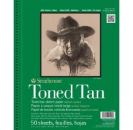 Strathmore Toned Tan schetsblok met spiraal