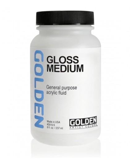 Golden Gloss Medium - pot 237ml
