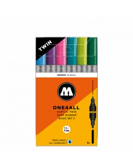 One4All Acrylic Twin Marker - Basic set 2