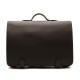 Flap Briefcase Dark Brown