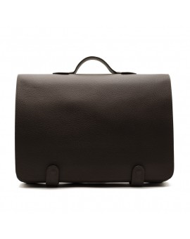 Flap Briefcase Dark Brown