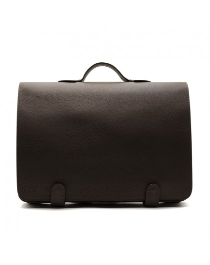 Flap Briefcase Dark Brown