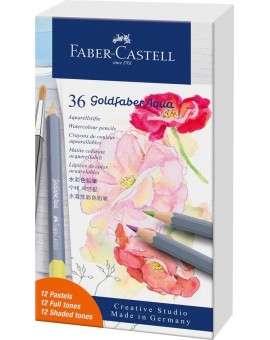 Faber-Castell - Goldfaber Aqua 36 kleuren in kartonnen box