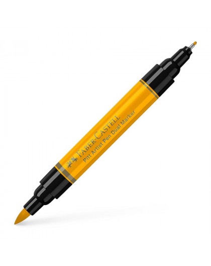 Dual Marker Pitt Artist Pen 109 dark Chrome Yellow