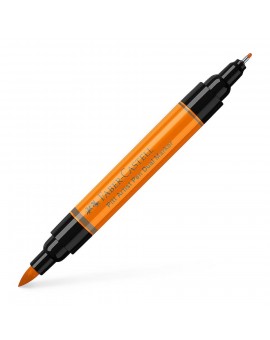 Dual Marker Pitt Artist Pen 113 Orange glaze