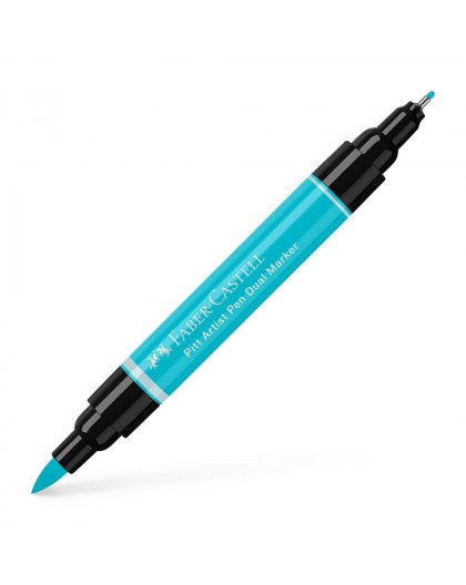 Dual Marker Pitt Artist Pen 154 Light Cobalt Turquoise