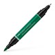 Dual Marker Pitt Artist Pen 264 dark Phtalo Green