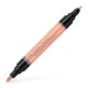 Dual Marker Pitt Artist Pen 132 Beige Red