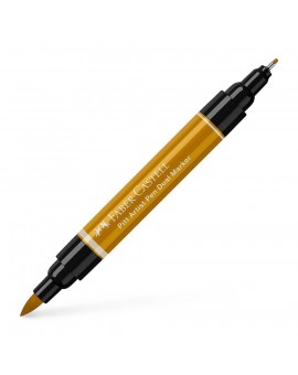 Dual Marker Pitt Artist Pen 268 Green Gold