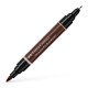 Dual Marker Pitt Artist Pen 175 dark Sepia