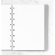 blanco papiervulling voor Filofax Notebook A5