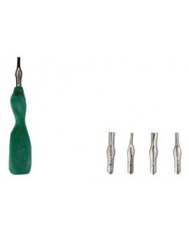 Daler Rowney Adigraf set 4 linomesjes + plastic houder