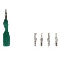 Daler Rowney Adigraf set 4 linomesjes + plastic houder