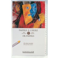Sennelier oliepastels - set 48 kleuren assorties