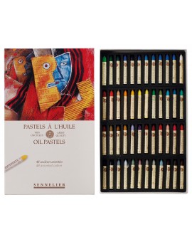 Sennelier oliepastels - set 48 kleuren assorties