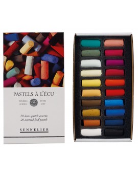 Sennelier softpastel set 20 halve pastels