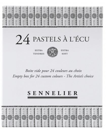 Sennelier opbergdoos voor 24 pastels à l'écu leeg