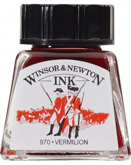 W&N Drawing ink 14ml - Vermilion
