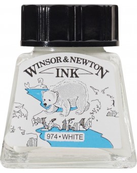 W&N Drawing ink 14ml - White