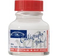 W&N Calligraphy ink 30ml - Metallic Silver