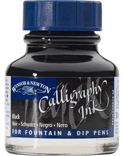 W&N Calligraphy ink 30ml - Black